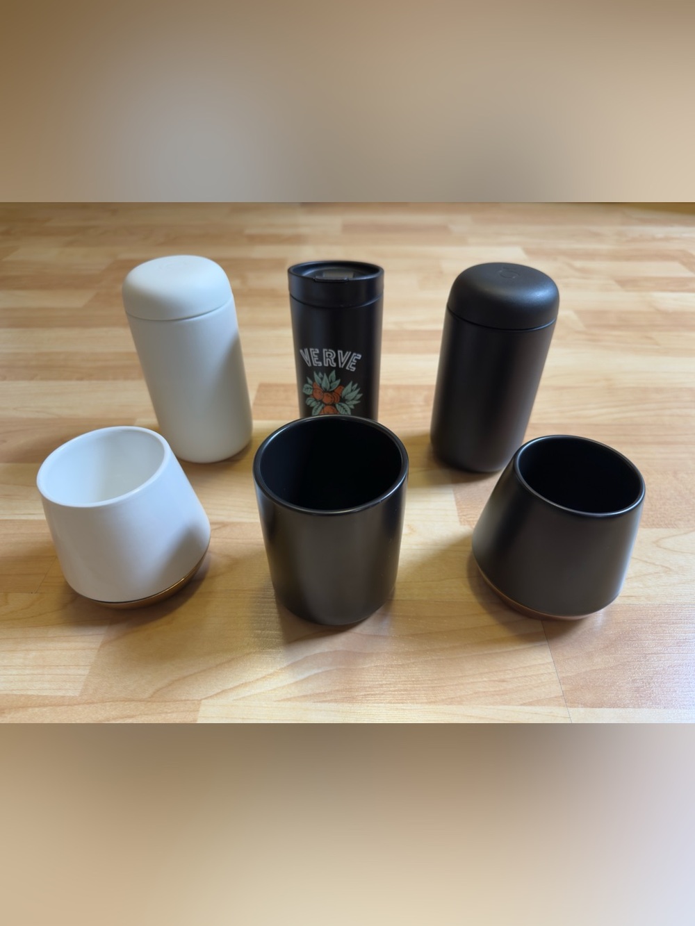 Lot of 6 Fellow and MIIR Coffee Mugs (Carter Move, Joey)
